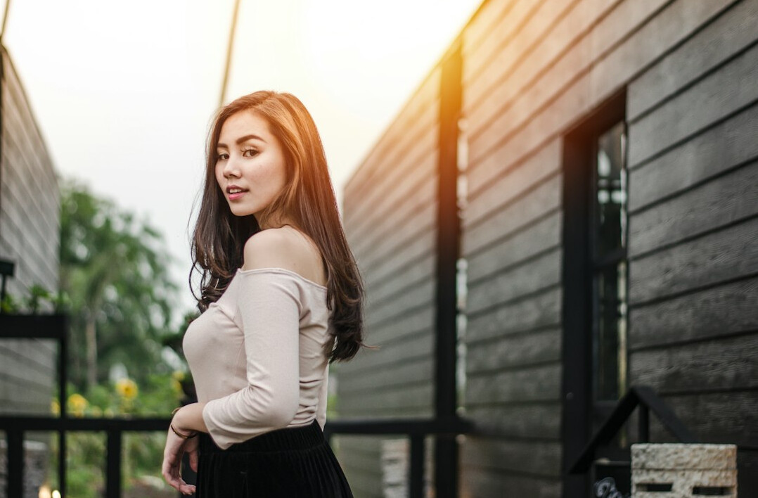 Portrait of a confident woman in business casual clothes